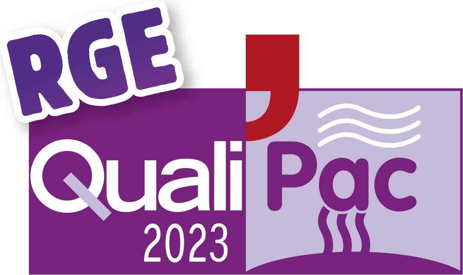 En cliquant vous serait dirigé vers le site du rge qualipac
